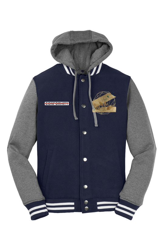 Non-Conformity Insulated Letterman Jacket
