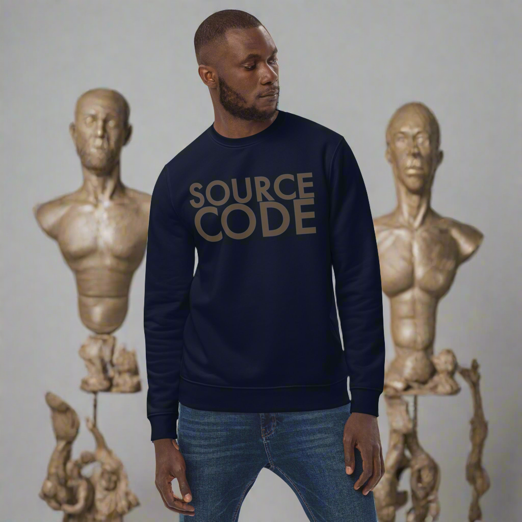 Source Code Unisex eco sweatshirt