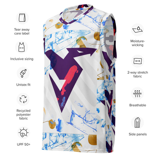 Team Chosen 01 Recycled unisex basketball jersey