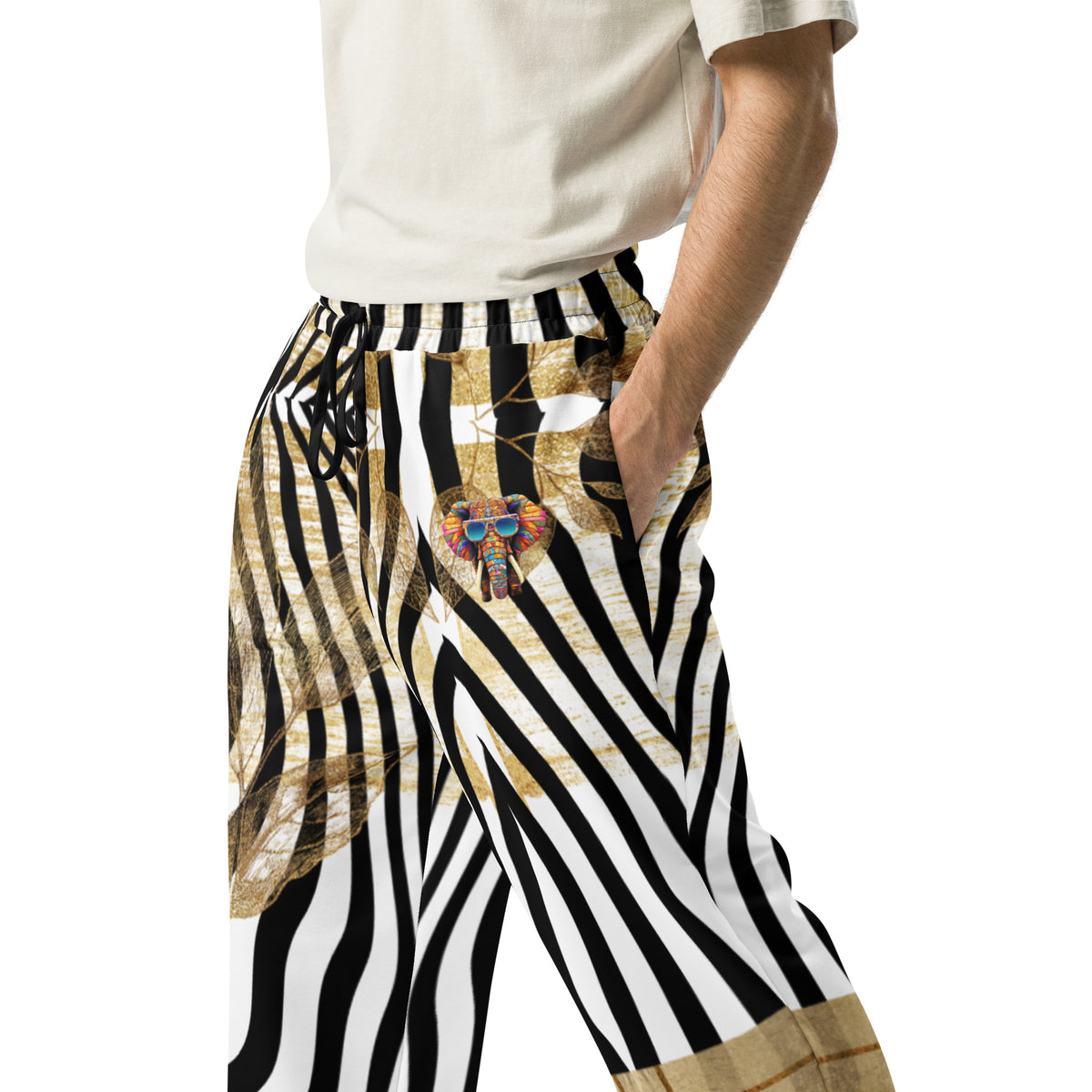 Jungle Jumper Wide-leg joggers