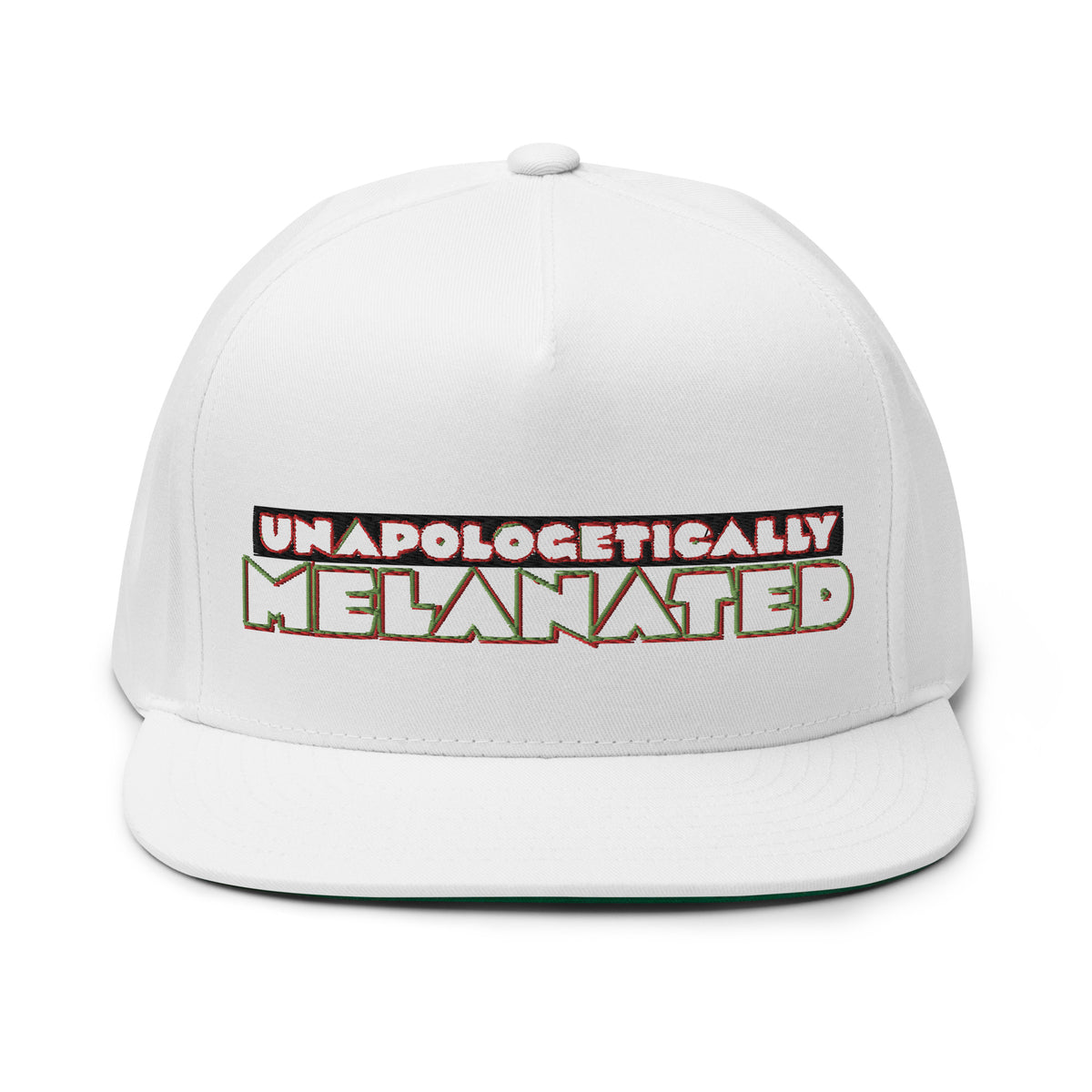 Unapologetically Melanated Flat Bill Cap