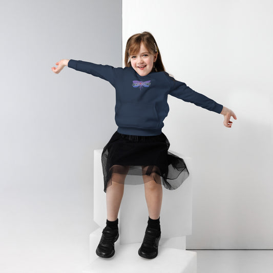Dragonfly Perspective Kids eco hoodie
