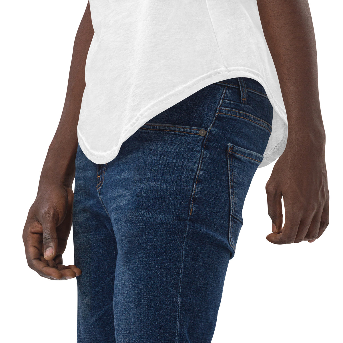 Almost Never Wrong Men's Curved Hem T-Shirt