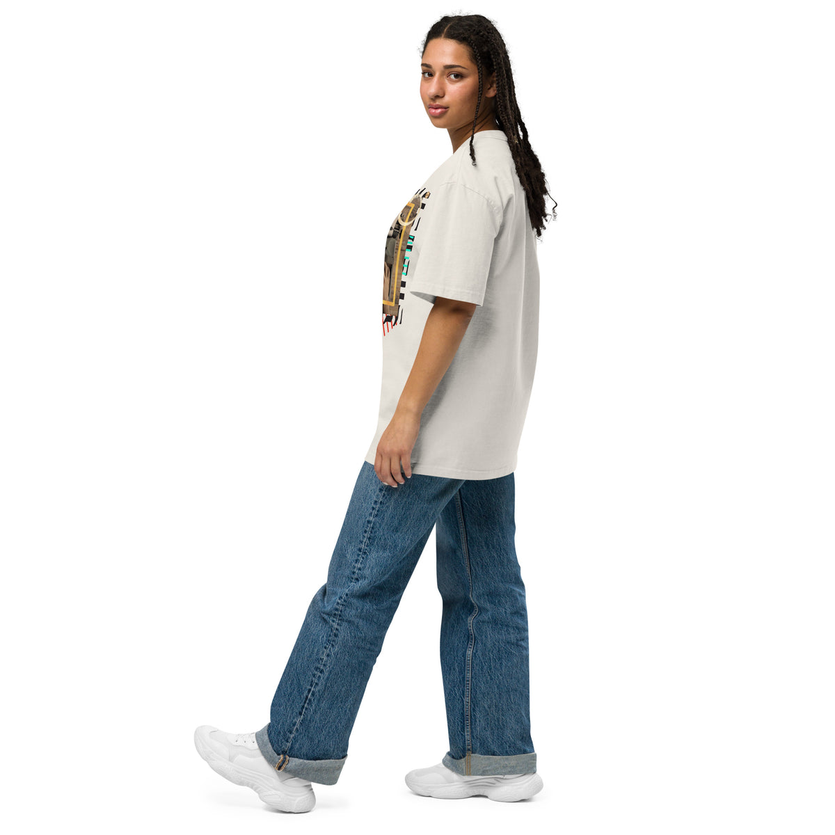 Type SHIIID Oversized faded t-shirt