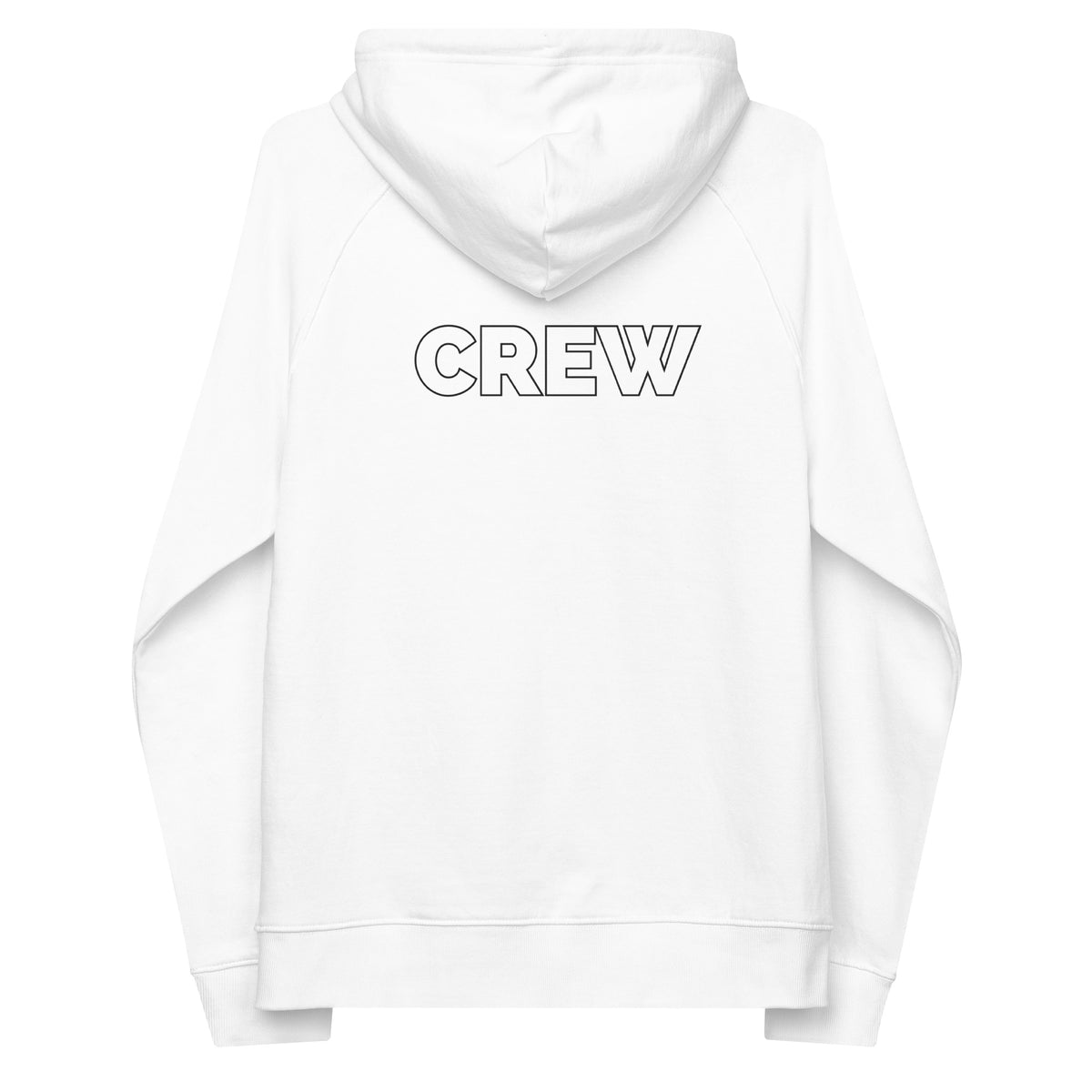 Damn’it Gym Unisex eco raglan hoodie