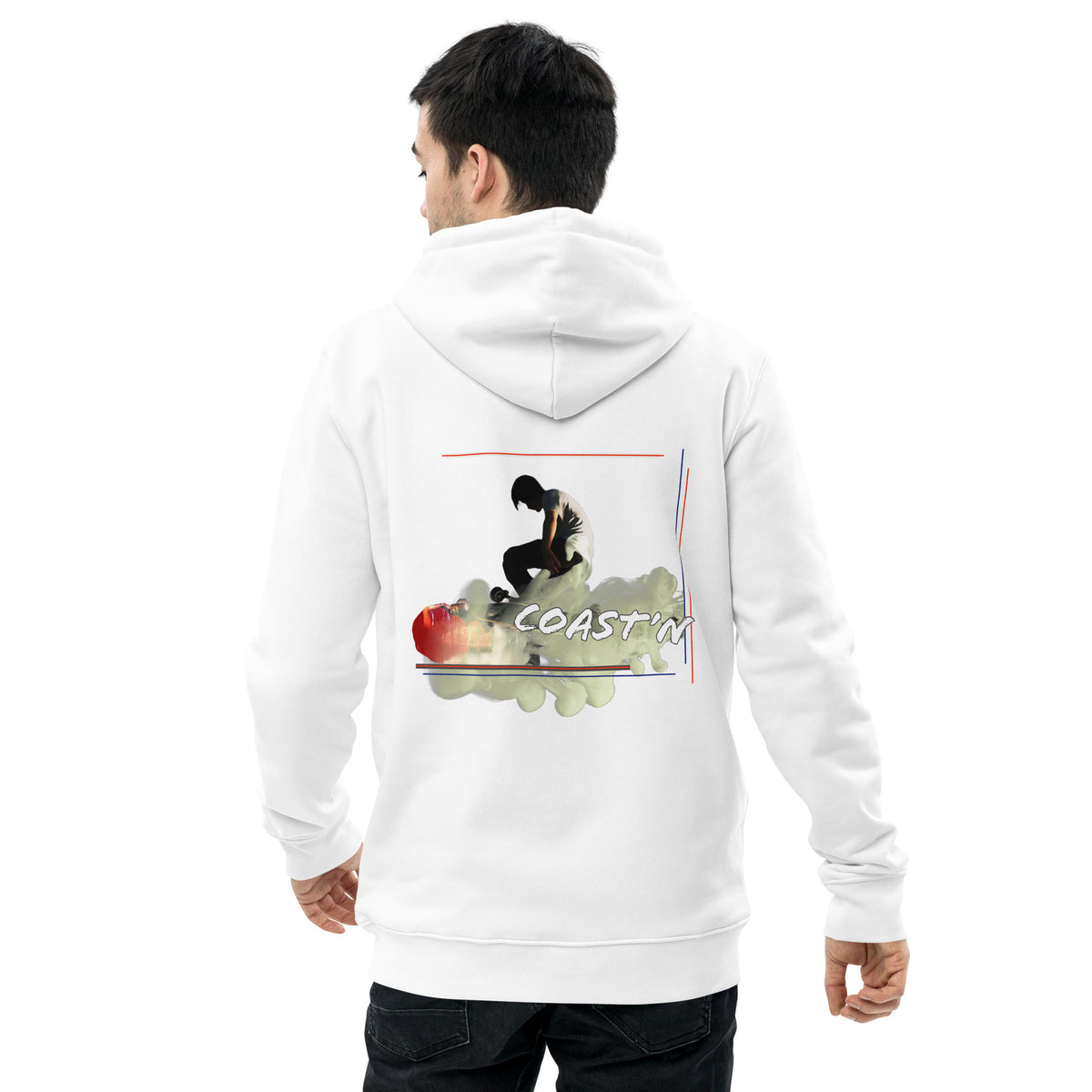 CoastN Clearly Unisex essential eco hoodie