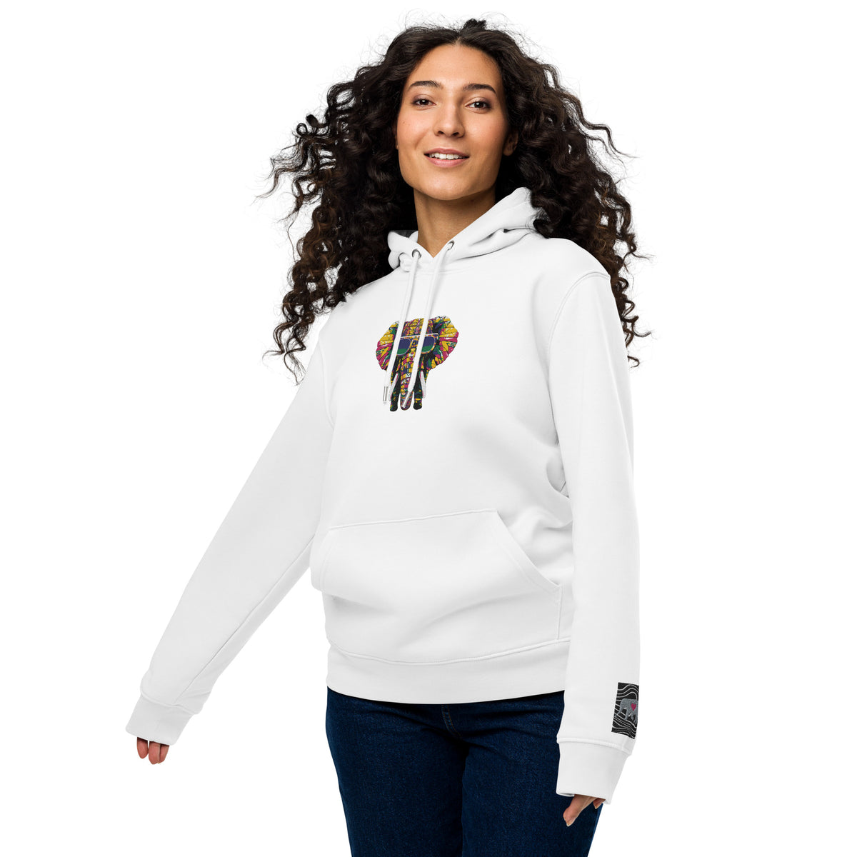 Elephants are Cool Unisex essential eco hoodie