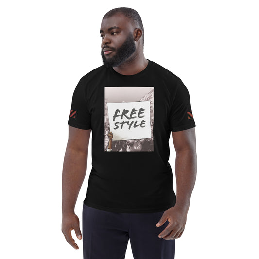 Free Style Unisex organic cotton t-shirt