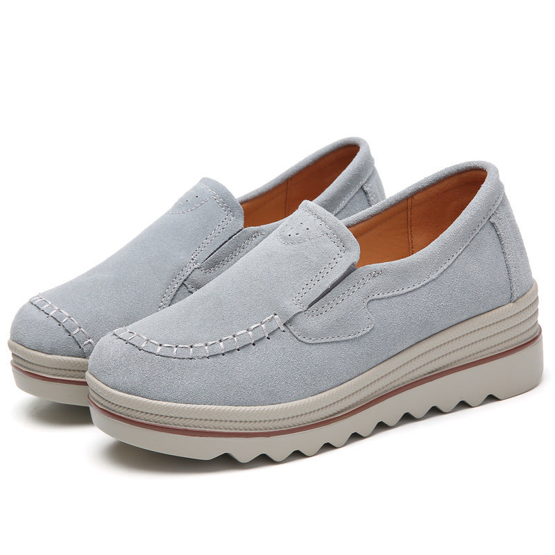 Casual Shoes Women Leather Shoes - Commercial Universe Boutique