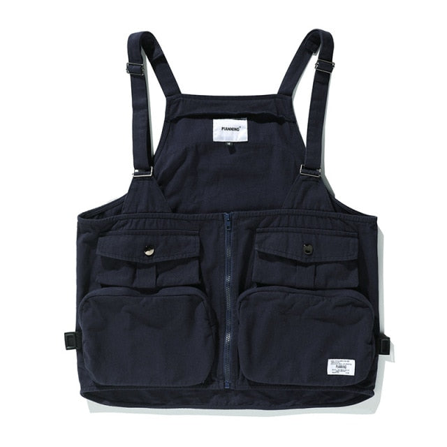 Multi-Pocket Waistcoat - Commercial Universe Boutique