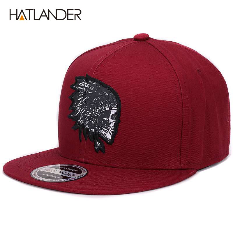 Embroidery Skull baseball hip hop snapbacks - Commercial Universe Boutique