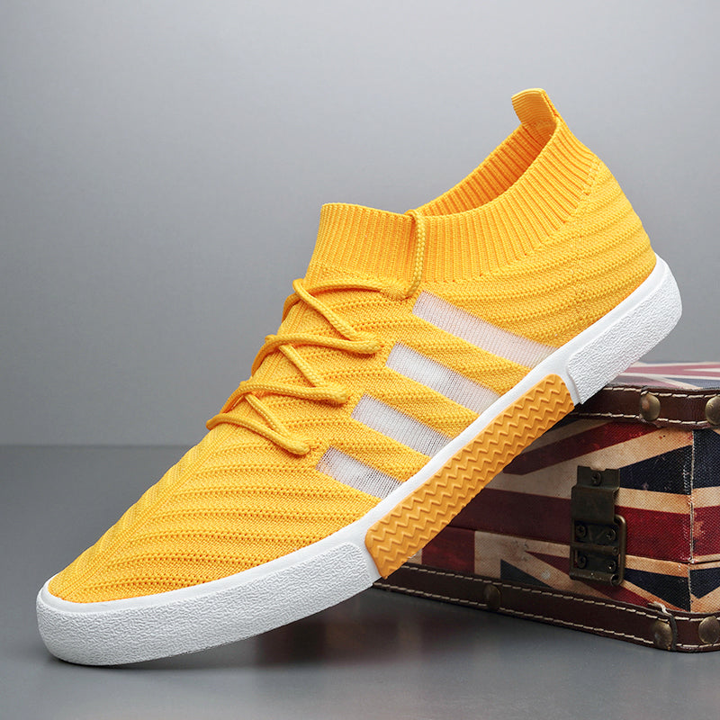 Summer Men''s Shoes Breathable Deodorant Small White Shoes - Commercial Universe Boutique