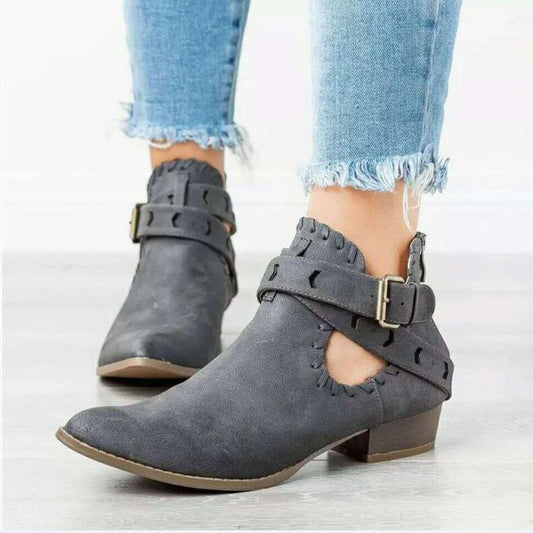 Thick Heel Single Shoes Women Fashion Single Shoes Women - Commercial Universe Boutique