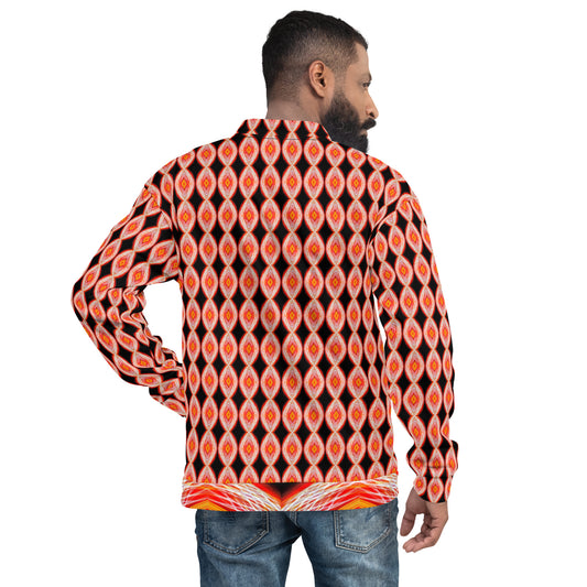 Neon Visions Unisex Bomber Jacket - Commercial Universe Boutique