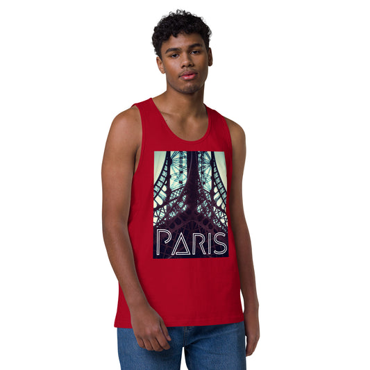 When in Paris Men’s premium tank top - Commercial Universe Boutique