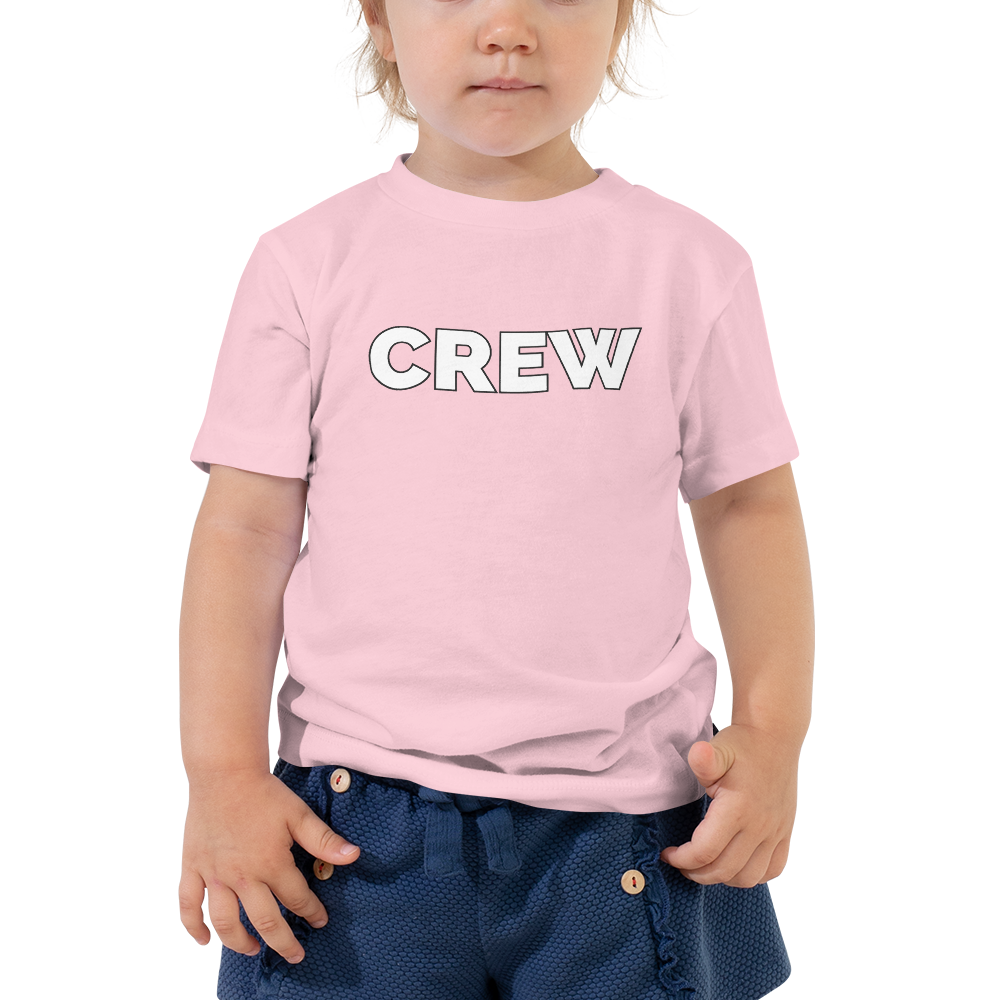‘Crew’ Toddler Short Sleeve Tee - Commercial Universe