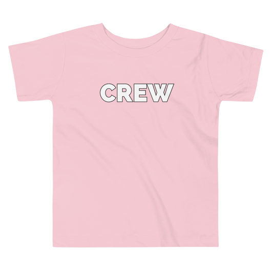 ‘Crew’ Toddler Short Sleeve Tee - Commercial Universe
