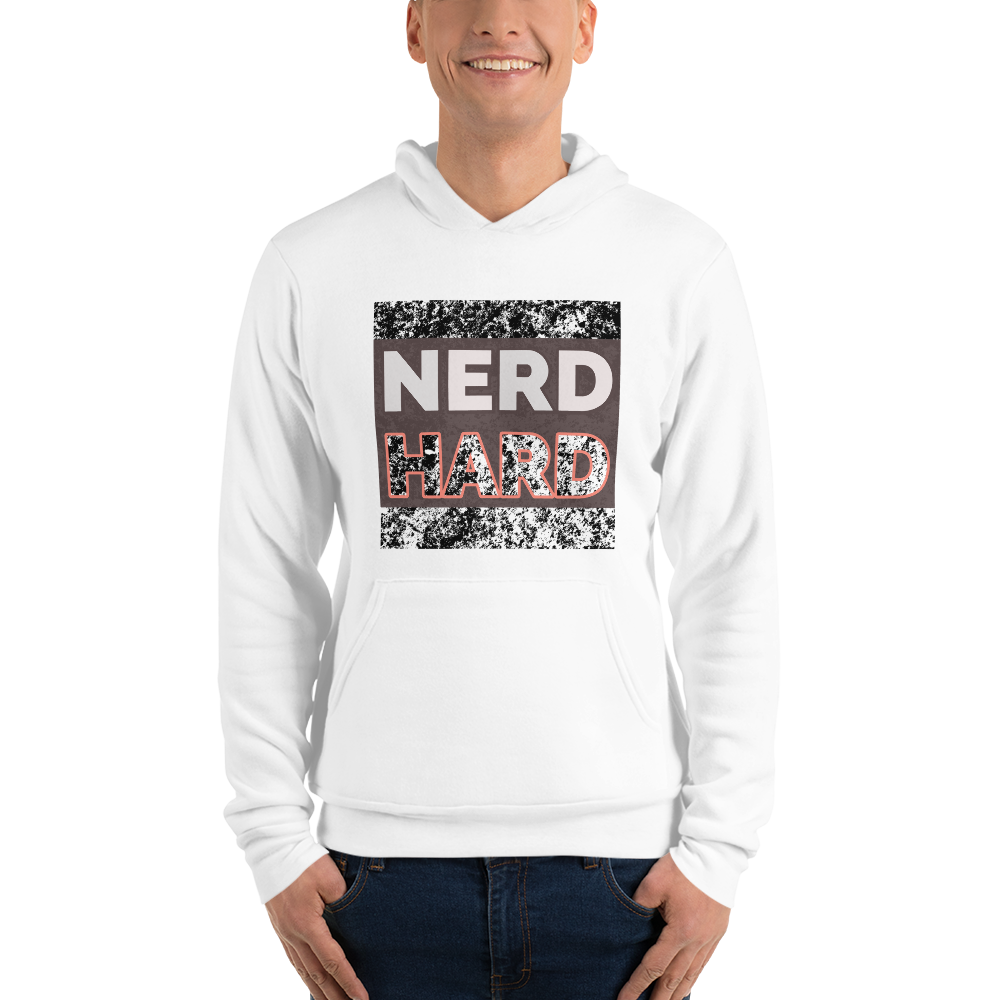 NERD HARDER Unisex hoodie - Commercial Universe
