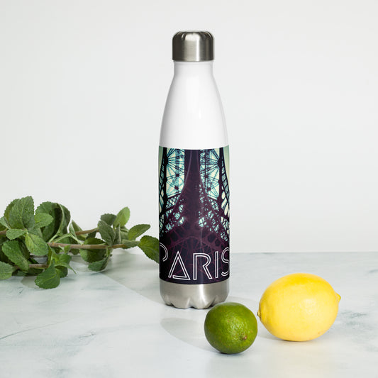 When in Paris Stainless Steel Water Bottle - Commercial Universe Boutique