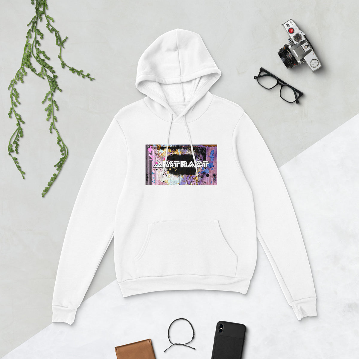 Abstract Unisex hoodie