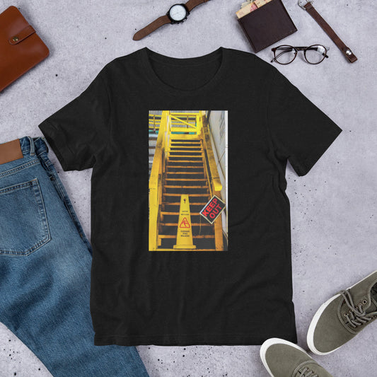 Keep Out Unisex t-shirt - Commercial Universe Boutique