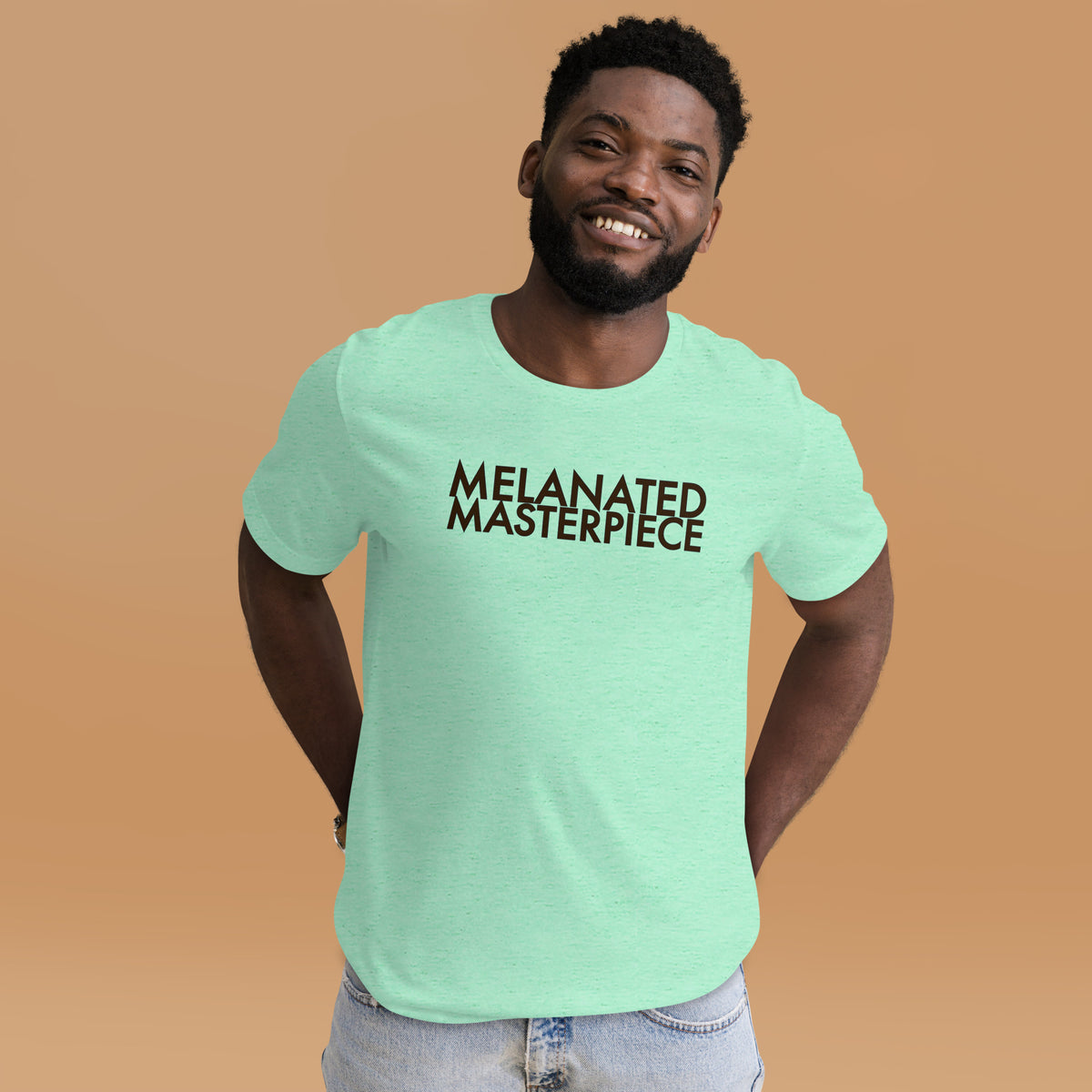 Melanated Masterpiece Unisex t-shirt