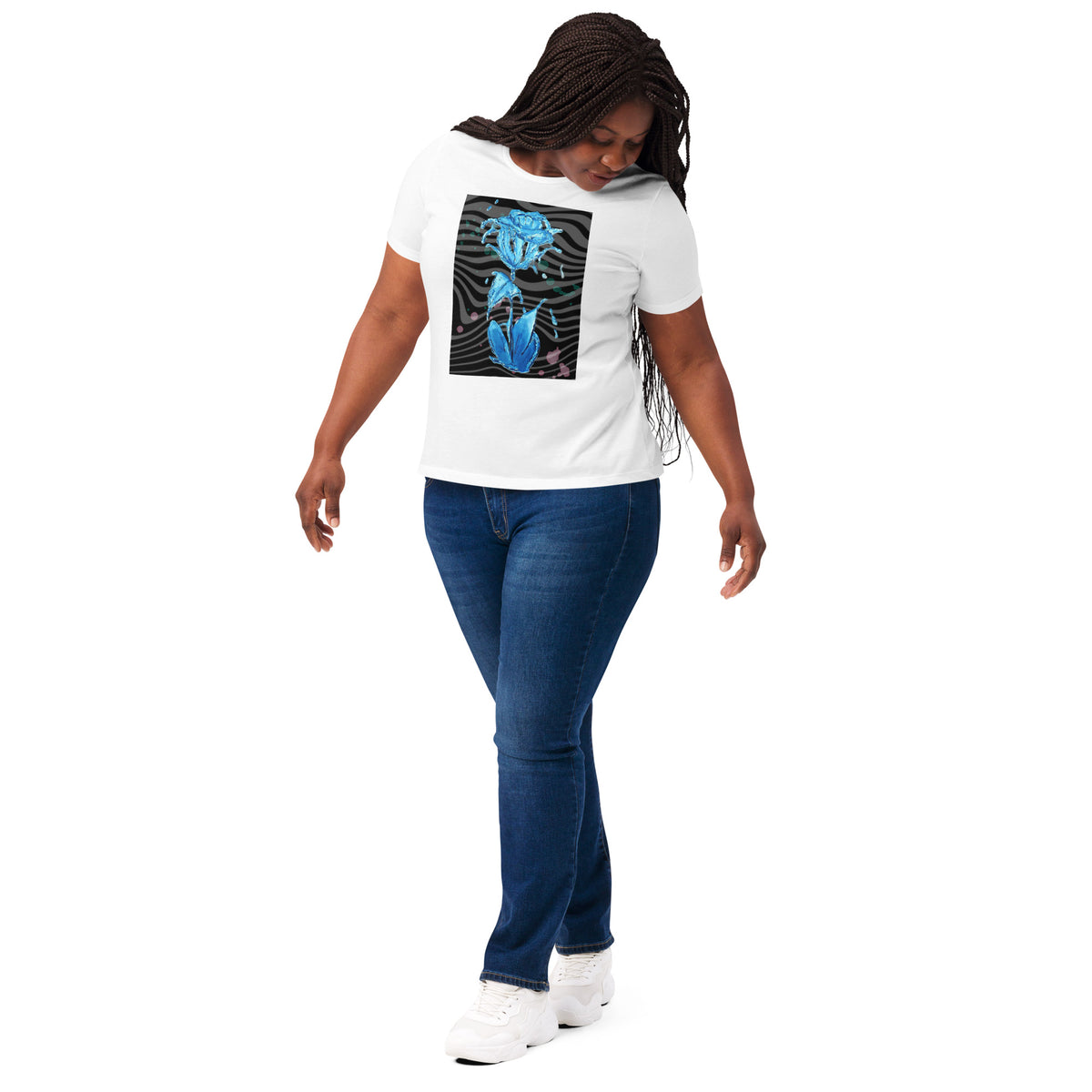 Roses are Wet Women’s relaxed tri-blend t-shirt