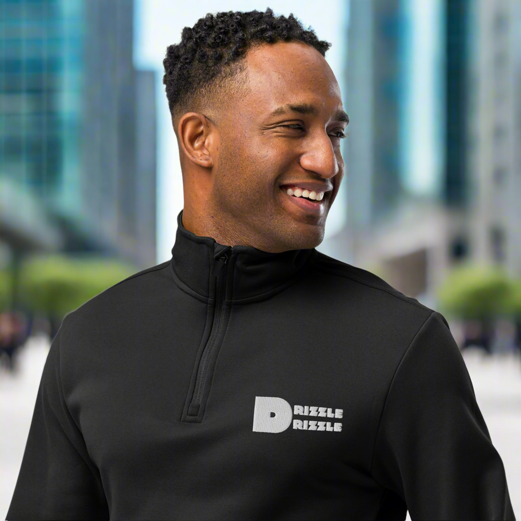 DRIZZLE DRIZZLE Quarter zip pullover