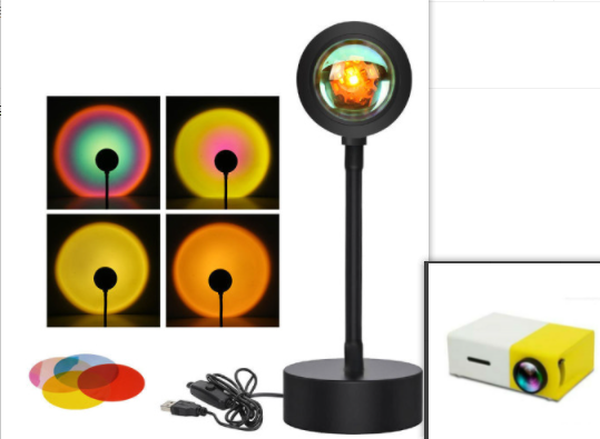 LED Ambiance Projection Lamp