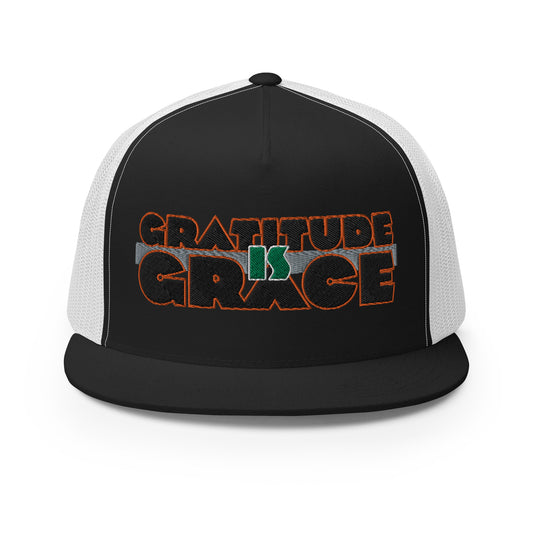 Gratitude is Grace Trucker Cap