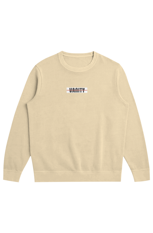 Vanity Unplugged Midweight Organic French Terry Crew