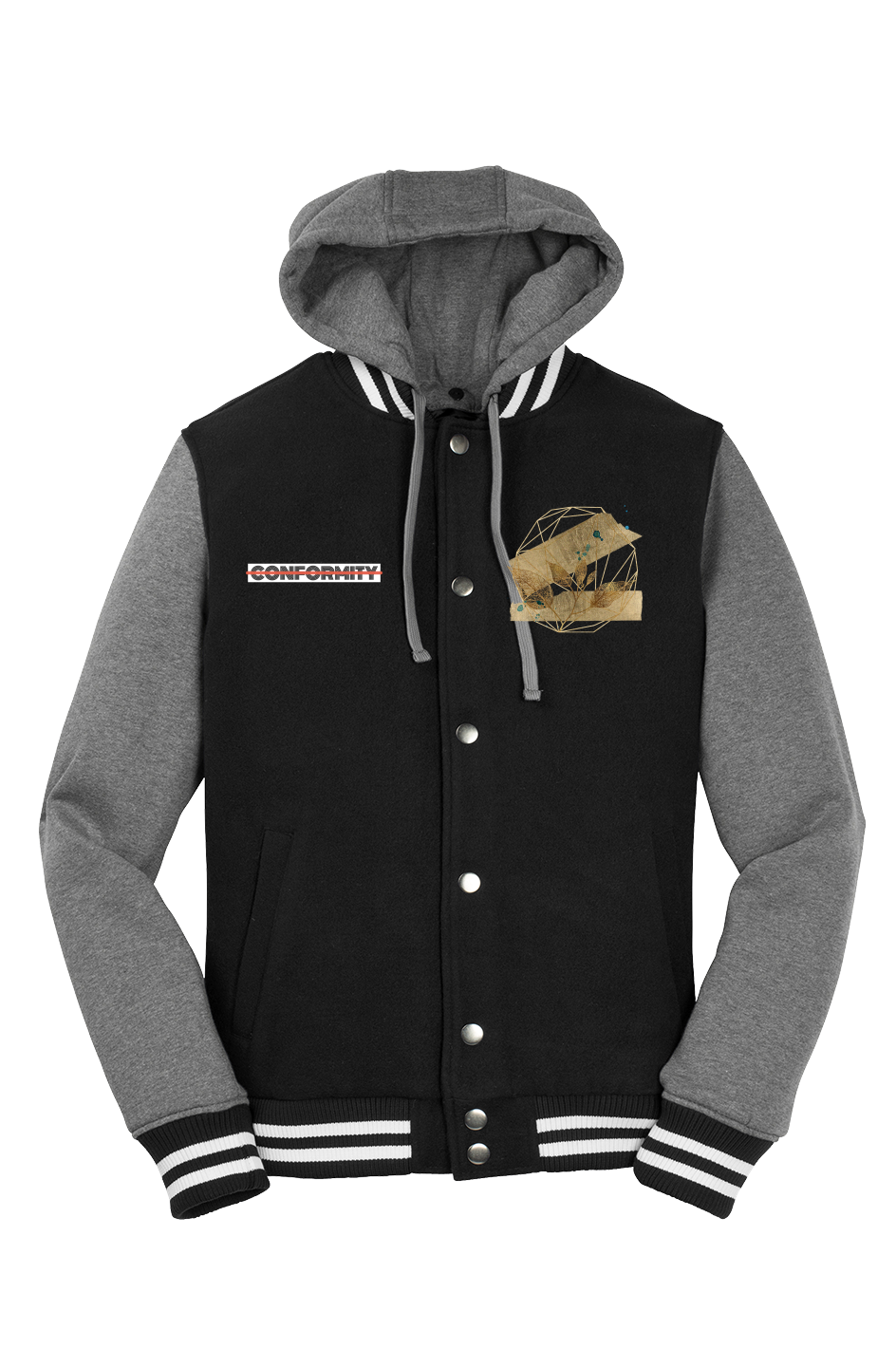 Non-Conformity Insulated Letterman Jacket