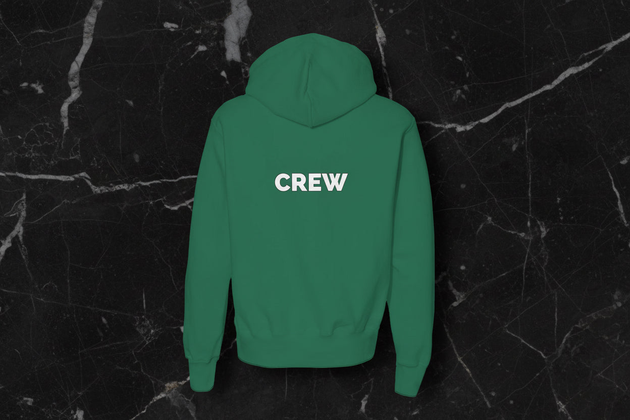 Abnormal Crew Reverse Weave Hooded Sweatshirt