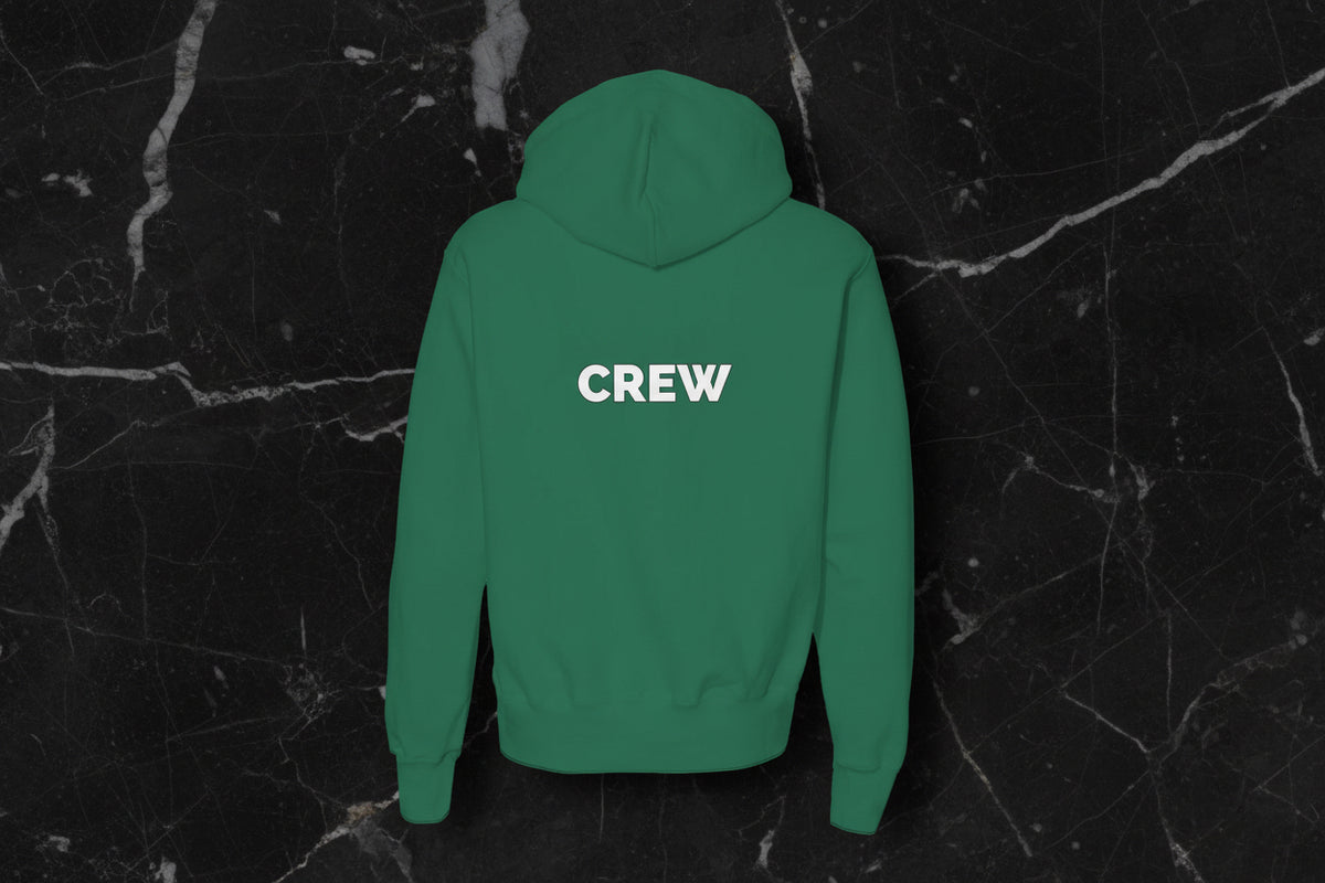 Abnormal Crew Reverse Weave Hooded Sweatshirt