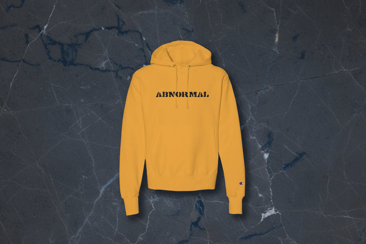 Abnormal Crew Reverse Weave Hooded Sweatshirt