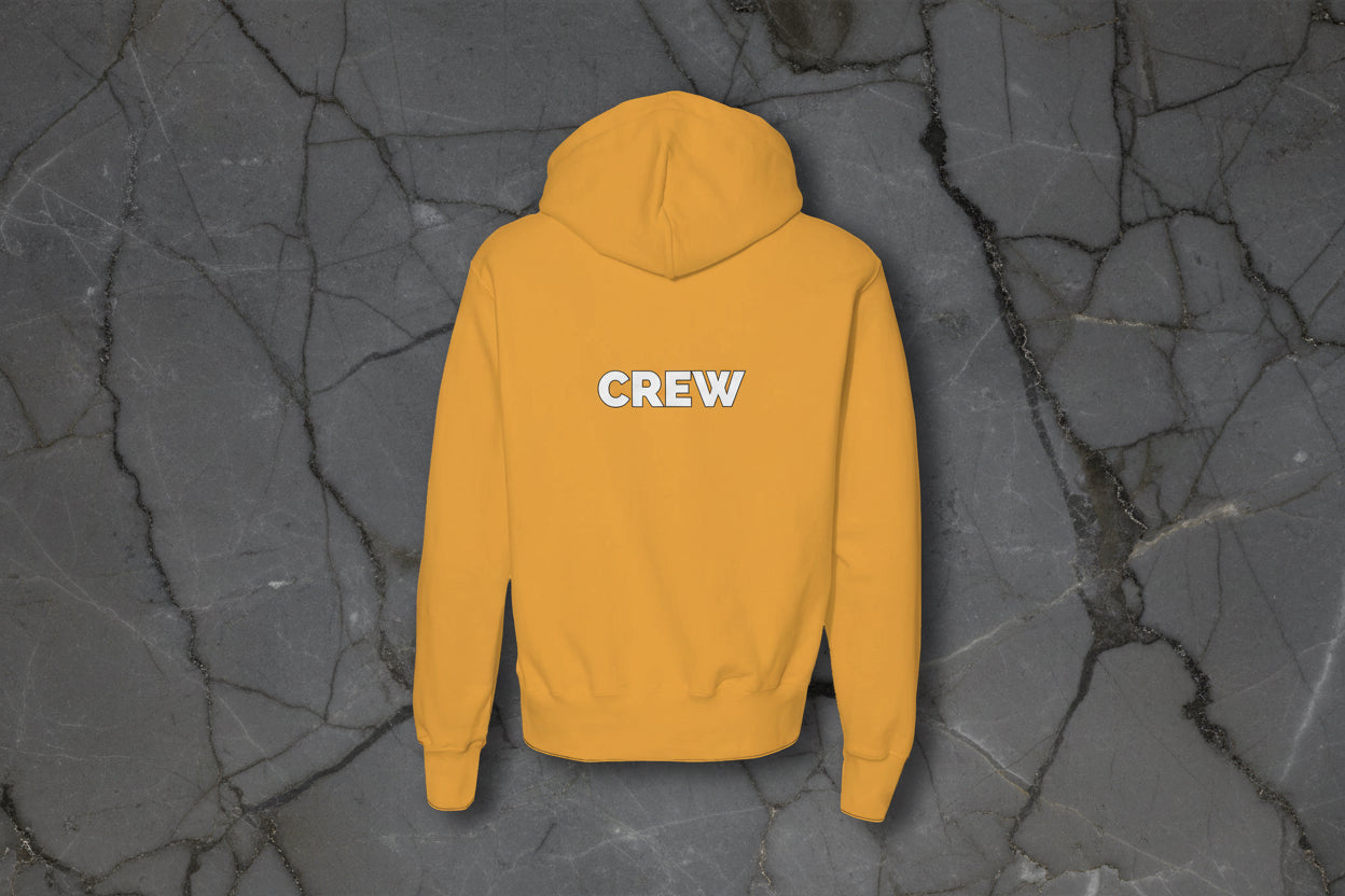 Abnormal Crew Reverse Weave Hooded Sweatshirt
