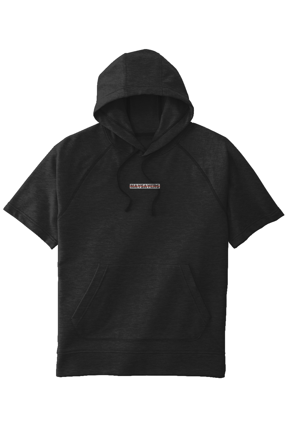 No Naysayers Type S Tri-Blend Fleece  S/S Hooded Pullover