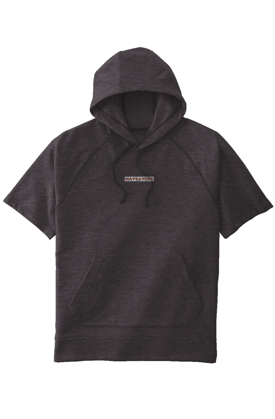 No Naysayers Type S Tri-Blend Fleece  S/S Hooded Pullover