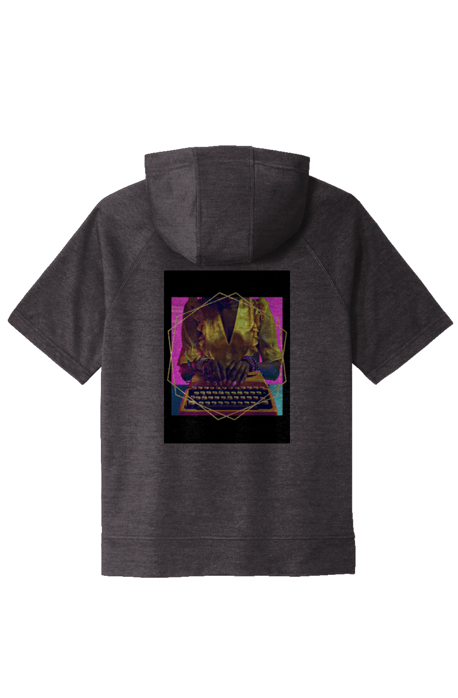 No Naysayers Type S Tri-Blend Fleece  S/S Hooded Pullover