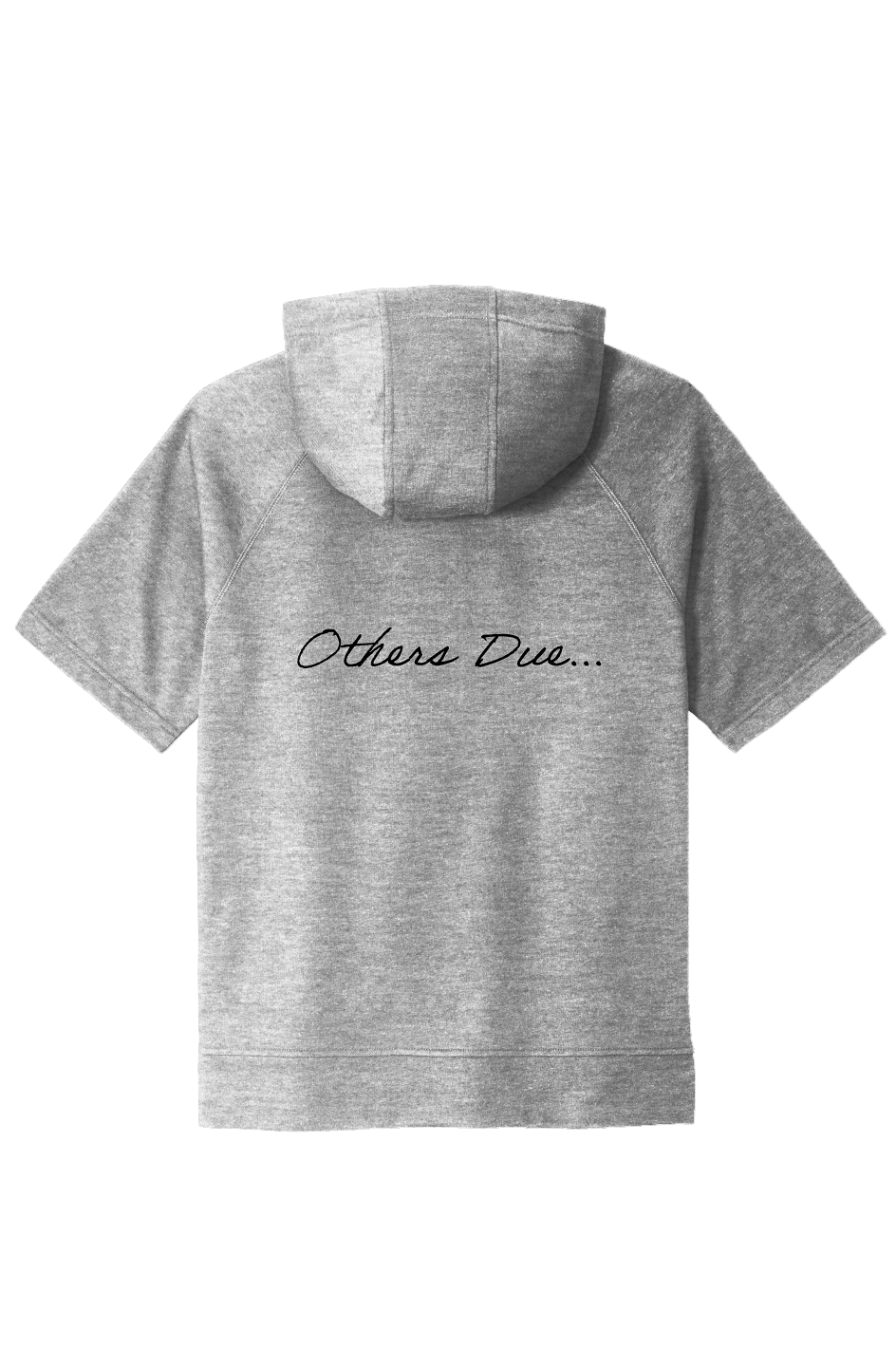Sum Type Tri-Blend Fleece  S/S Hooded Pullover
