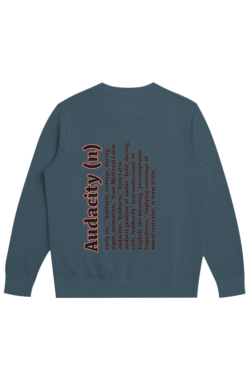 iFly (embroidery) Midweight Organic French Terry Crew