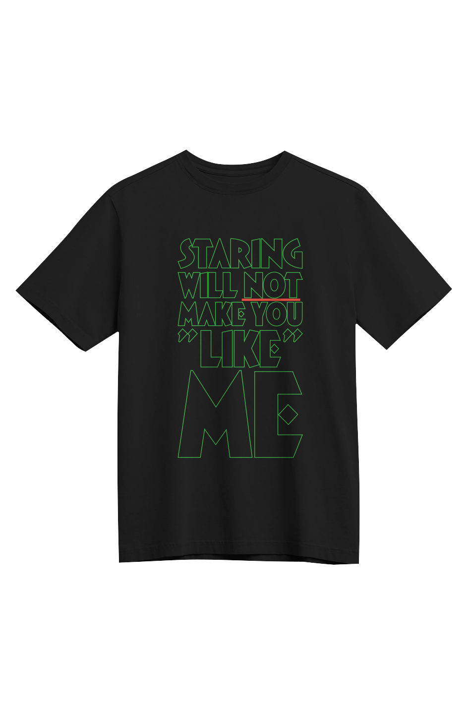 Not “Like” Me Heavyweight Organic Tee