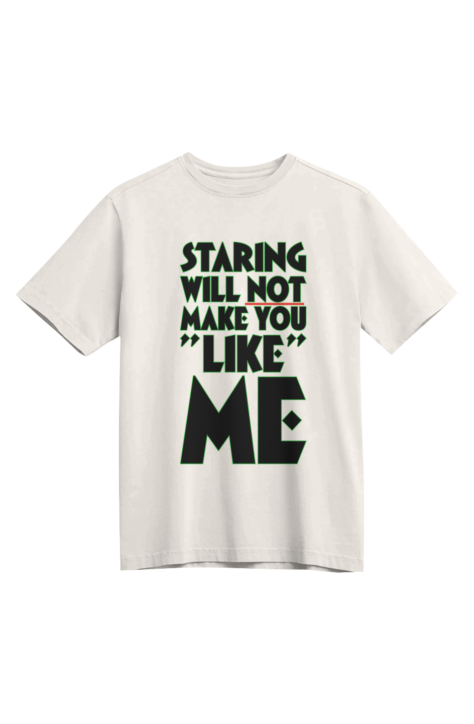 Not “Like” Me Heavyweight Organic Tee