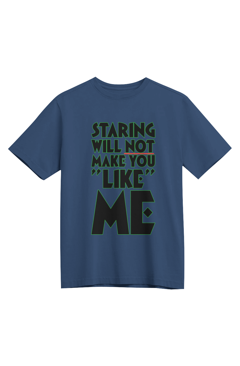 Not “Like” Me Heavyweight Organic Tee