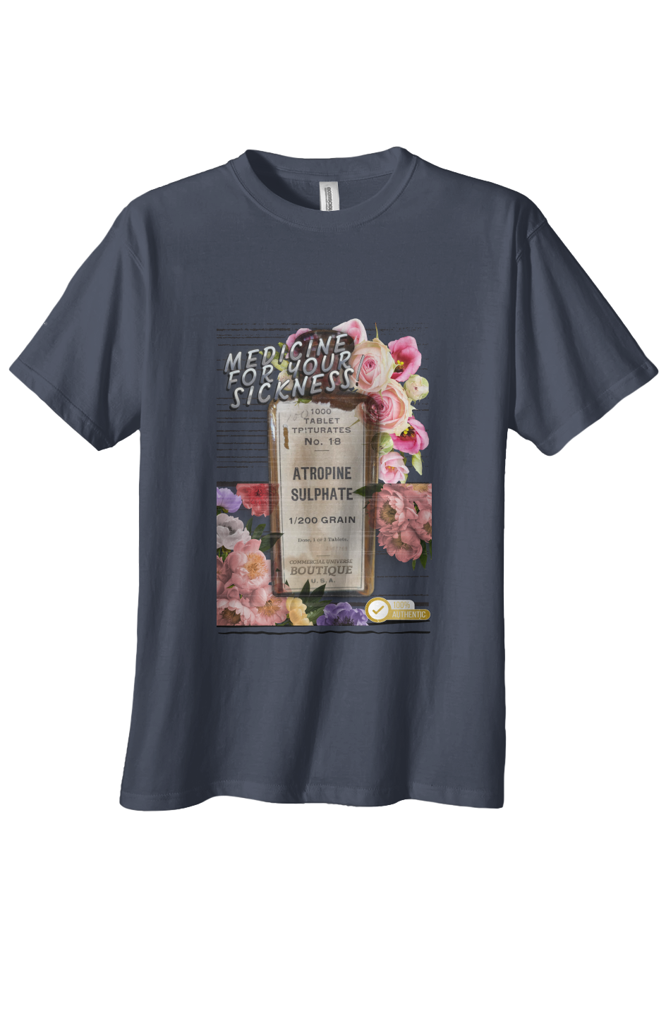 100% Authentic Antidote Unisex Eco Blend T-Shirt