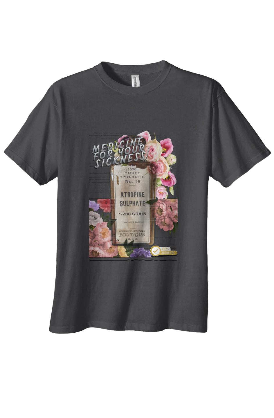 100% Authentic Antidote Unisex Eco Blend T-Shirt