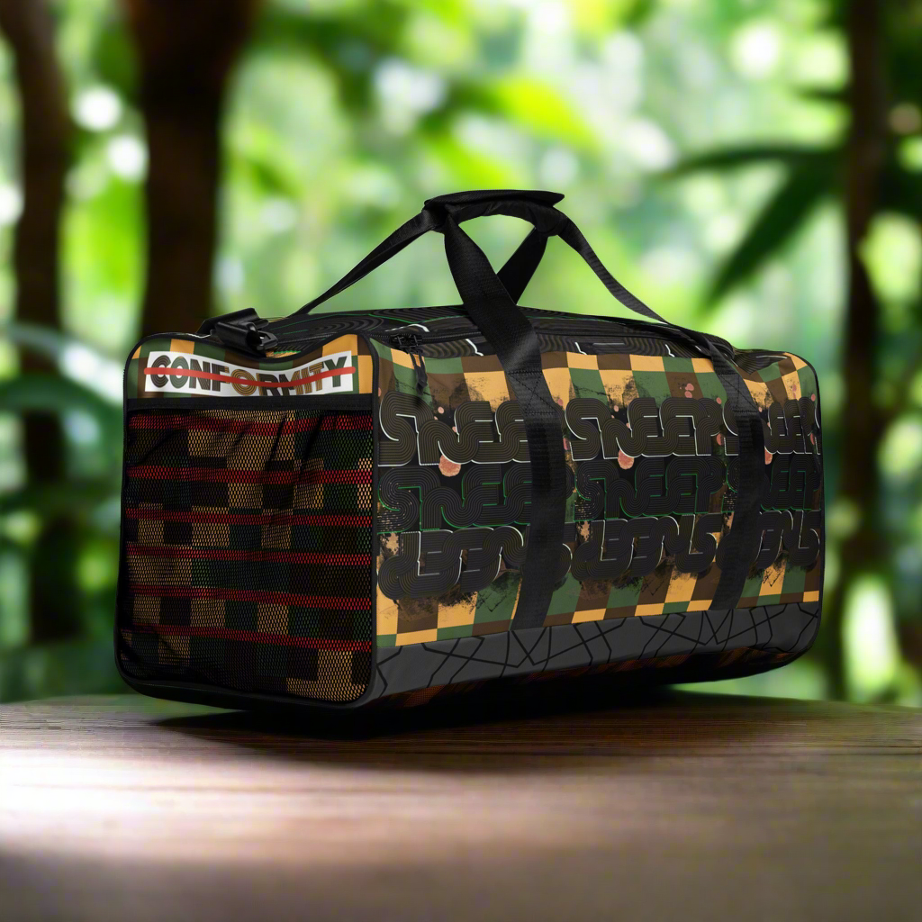 Abstract Black Sheep Duffle bag