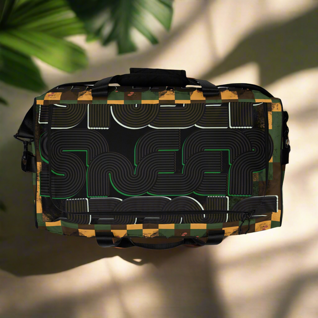 Abstract Black Sheep Duffle bag