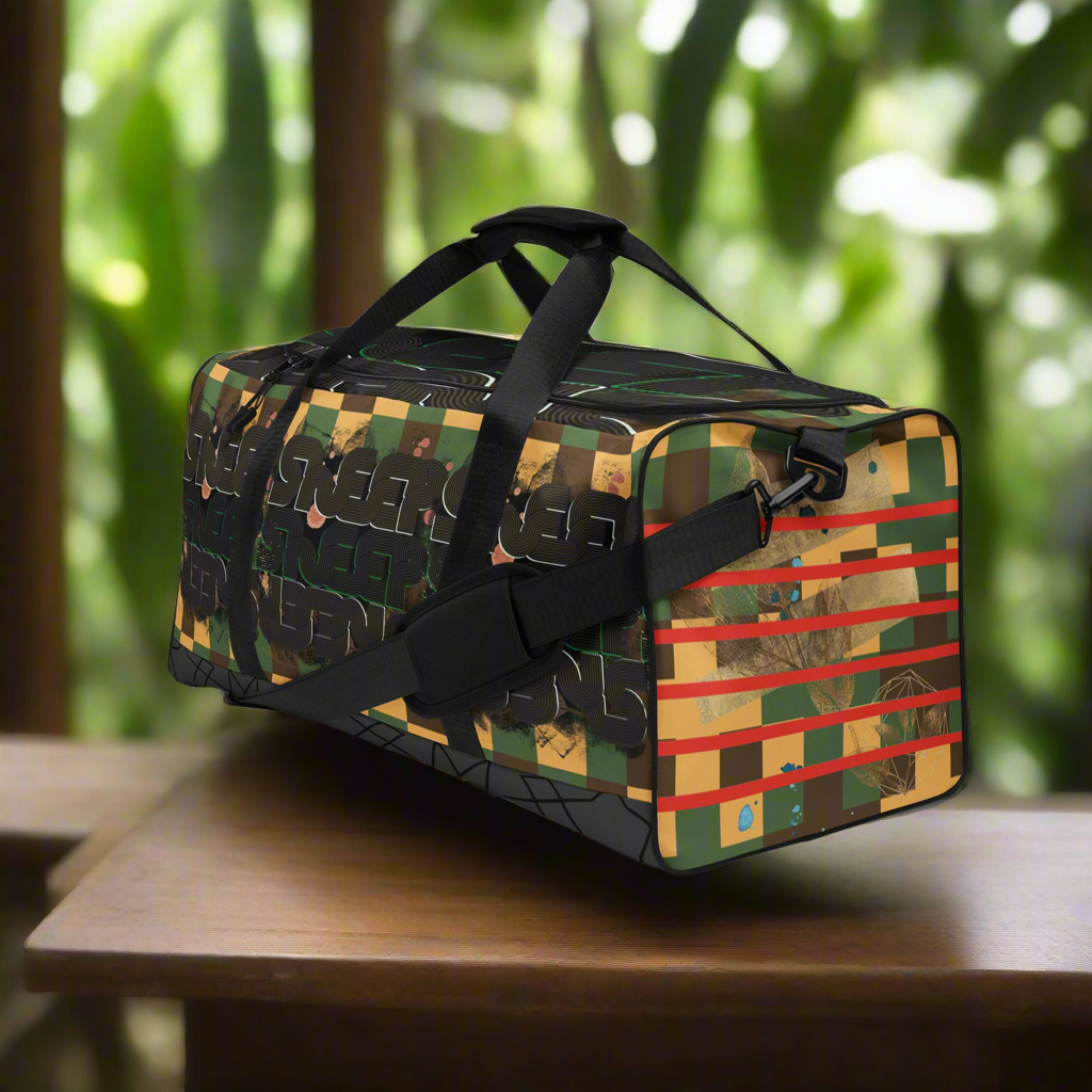 Abstract Black Sheep Duffle bag