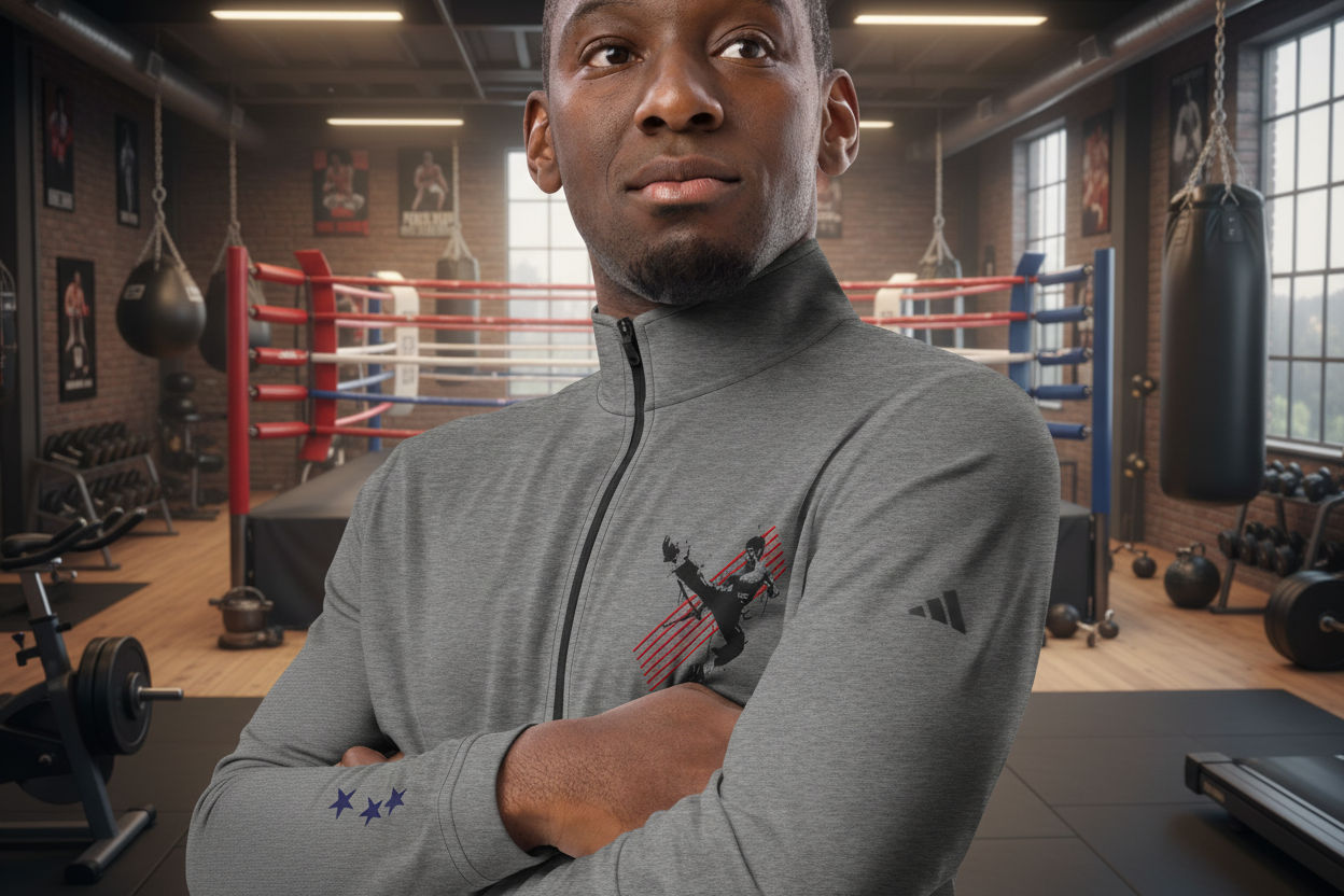 Just Kick it! Quarter zip pullover